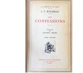 Livre de Jean Jacques ROUSSEAU 