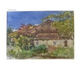 Villejuif - Val-de-Marne — Aquarelle de Sylvie MARCILLAUD (PÉRIGORD VERT)