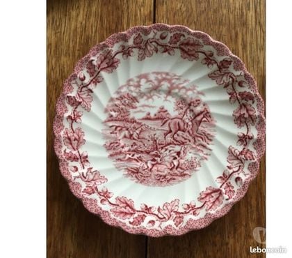 Collections Villejuif Val-de-Marne - Photos Vivastreet Soucoupes rose Anglaise (Myotts-Country Life).
