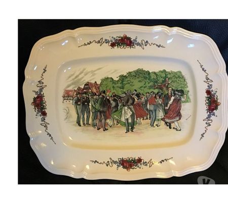 Ameublement & art de la table Val-de-Marne Villejuif - 94800 - Photos Vivastreet Grand plat-Faïence Sarreguemines Obernai H LOUX