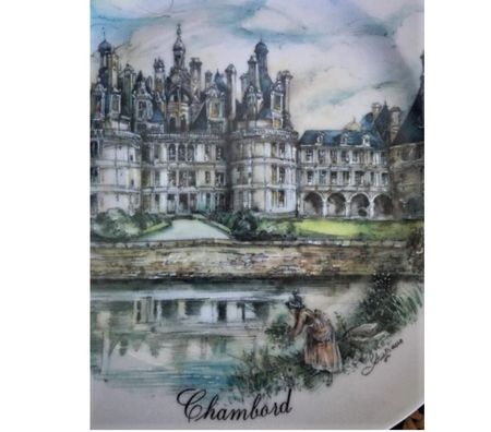 Collection Val-de-Marne Villejuif - 94800 - Photos Vivastreet Très belle assiette signé par GRAZIANO (Château de CHAMBORD)