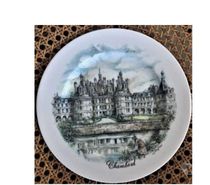 Très belle assiette signé par GRAZIANO (Château de CHAMBORD)