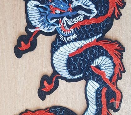 Décoration-Art-Antiquité Carnon Hérault - Photos Vivastreet écusson brodé patch dragon xl 34x20 cm thermocollant