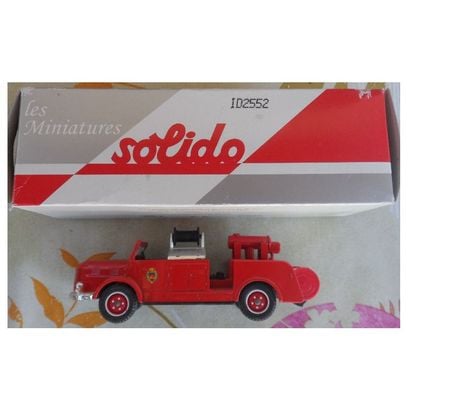 Collection Hérault Castries - 34160 - Photos Vivastreet Véhicule de POMPIERS SOLIDO made in France HOTCHKISS H-6 G54