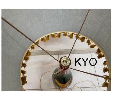 Décoration - art Jura Foncine le Haut - 39460 - Photos Vivastreet Grande Lampe-bouteille de vin - Cairanne Côtes-du-Rhône