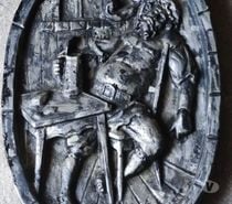 TOP Relief sur Plâtre D' Un BUVEUR De Bière