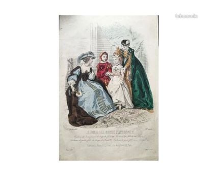 Collection Villejuif Val-de-Marne - Photos Vivastreet 1 Gravure-JOURNAL DES JEUNES PERSONNES (1868).