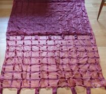 VOILAGE DE COULEUR BORDEAUX