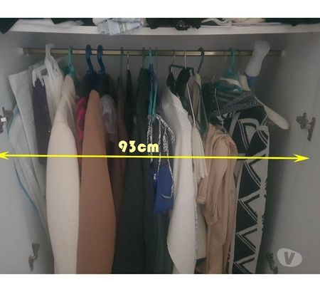 Ameublement & art de la table Seine-Saint-Denis Epinay sur Seine - 93800 - Photos Vivastreet Armoire dressing blanc 