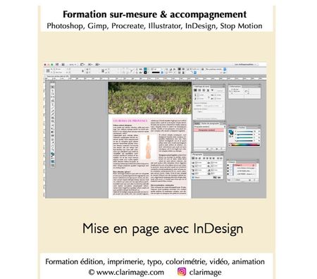 Cours Informatique Paris Paris 6ème ardt - 75006 - Photos Vivastreet InDesign, PAO, graphisme et mise en page