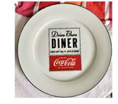 Assiette Drive- Thru Diner de chez Coca-Cola (Vintage)
