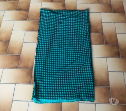 Vêtements occasion Roiffieux Ardèche - Photos Vivastreet (134)-1 Tissu Jersey, carreaux vert noir