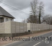 Photos Vivastreet cloture en beton déco.