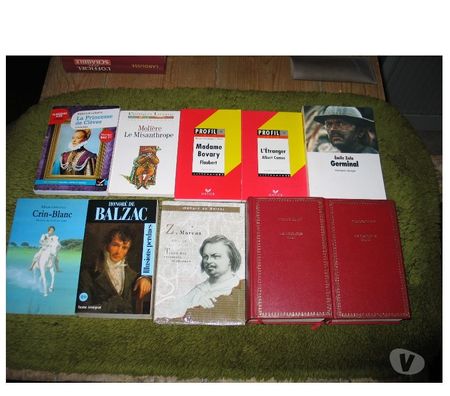 Collection Essonne Quincy sous Senart - 91480 - Photos Vivastreet Livres Vintage littérature classique Française.
