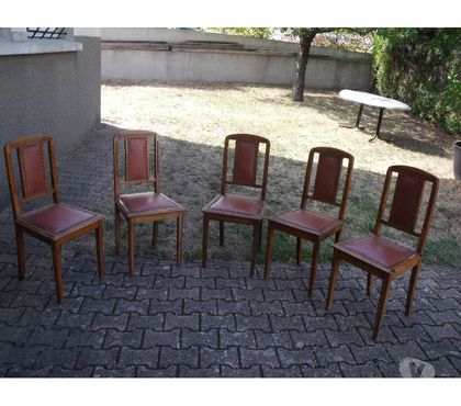 Ameublement - art de la table Roiffieux Ardèche - Photos Vivastreet (127)-5 chaises, avec petites réparation à faire