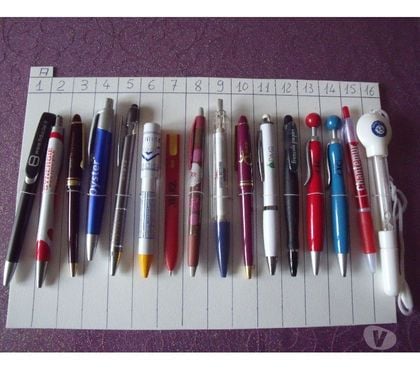 Collections Roiffieux Ardèche - Photos Vivastreet (21)-1 lot de Stylos pour collection 15 cts l'un