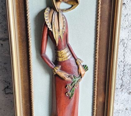 Décoration - art Bernes sur Oise Val-d'Oise - Photos Vivastreet Vintage : Ancien Tableau En Bois Sculpté