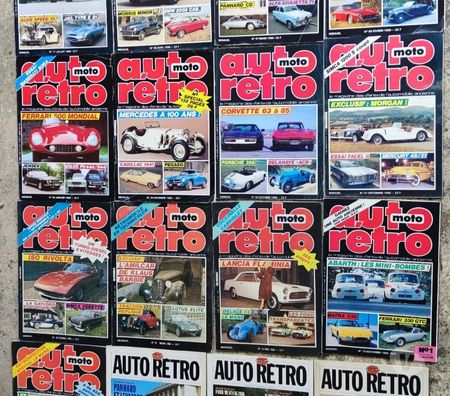 Collection Val-d'Oise Bernes sur Oise - 95340 - Photos Vivastreet RARE : Lot Vintage De 95 Magazines AUTO MOTO RETRO