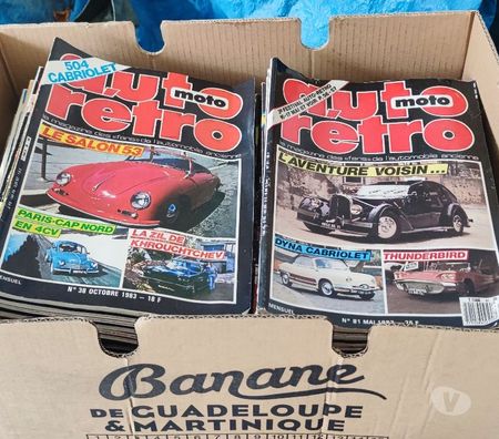Collection Val-d'Oise Bernes sur Oise - 95340 - Photos Vivastreet RARE : Lot Vintage De 95 Magazines AUTO MOTO RETRO