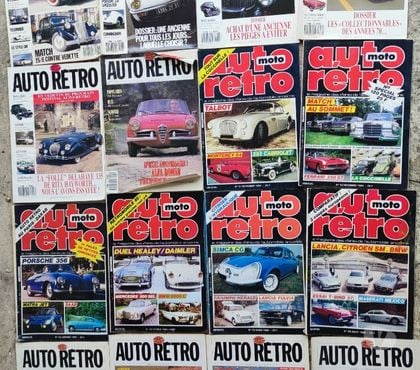 Collection Bernes sur Oise Val-d'Oise - Photos Vivastreet RARE : Lot Vintage De 95 Magazines AUTO MOTO RETRO