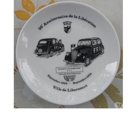 Décoration - art Hérault Castries - 34160 - Photos Vivastreet ASSIETTE VINTAGE 50 ANNIVERSAIRE DE LA LIBERATION 1944-1994
