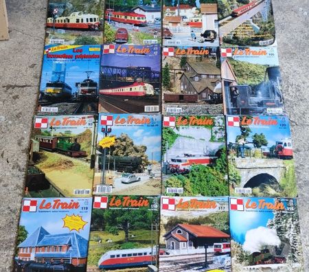Collection Val-d'Oise Bernes sur Oise - 95340 - Photos Vivastreet VINTAGE : Lot 36 Magazines LE TRAIN