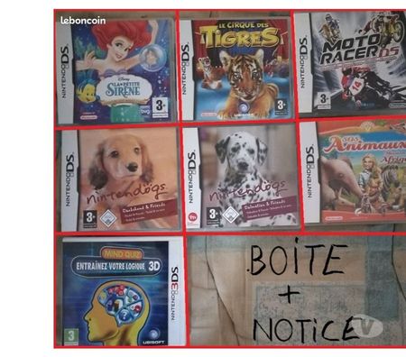 Jeux vidéo - consoles Var Frejus - 83600 - Photos Vivastreet BOITE & NOTICE POUR DS jeux video