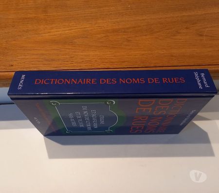 Livres occasion Seine-et-Marne St Pierre les Nemours - 77140 - Photos Vivastreet Dictionnaire des noms de rue