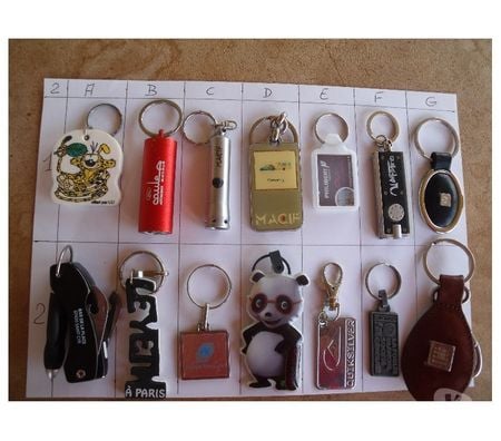 Collection Ardèche Roiffieux - 07100 - Photos Vivastreet 111 lot de Porte clefs pour collections, Prix 50 cts l'un
