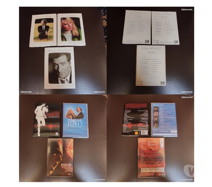 DVD occasion Vendée Soullans - 85300 - Photos Vivastreet DVD divers chansons : Q:6