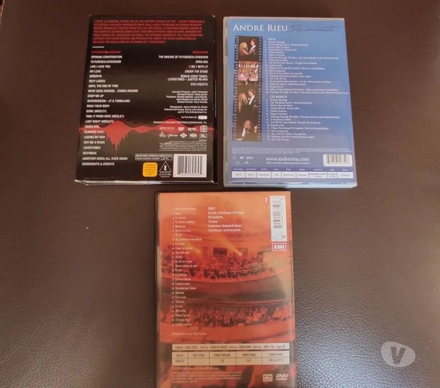 DVD occasion Vendée Soullans - 85300 - Photos Vivastreet DVD divers chansons : Q:6