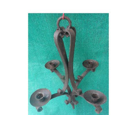 Décoration - art Hérault Castries - 34160 - Photos Vivastreet Lustre ancien en fer forgé traité à l’antirouille Hauteur 54