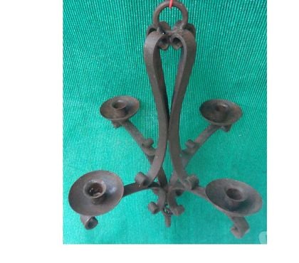 Photos Vivastreet Lustre ancien en fer forgé traité à l’antirouille Hauteur 54