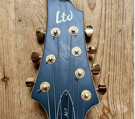 Instruments de musique Indre Le Blanc - 36300 - Photos Vivastreet Guitare ESP-LTD AJ-7 (Signature Andy James)