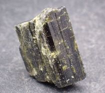 Cristal d'Epidote , Mahazoma , Majunga , Madagascar