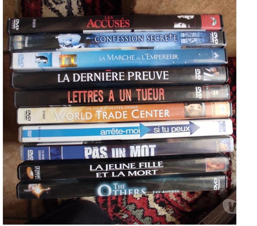 DVD occasion Vendée Soullans - 85300 - Photos Vivastreet DVD divers Quantité : 80 en très bon état