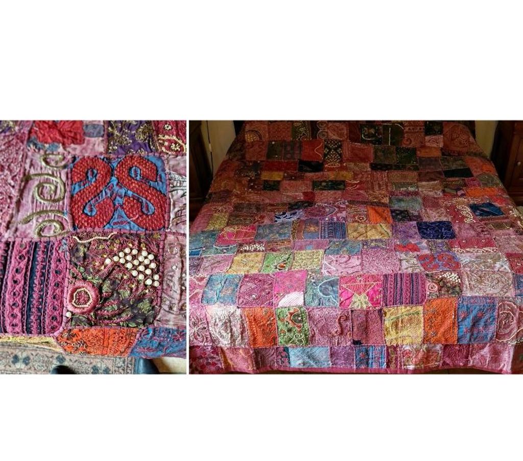 Décoration - art Vendée Soullans - 85300 - Photos Vivastreet Dessus de lit Patchwork neuf