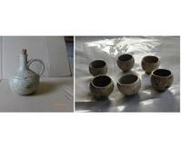 Poterie en grès + Bole à sauce en grès