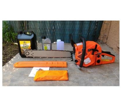 Bricolage - Jardin - Outillage Plaisance du Touch Haute-Garonne - Photos Vivastreet Location Tronçonneuse thermique 61,5cm³ guide 50cm