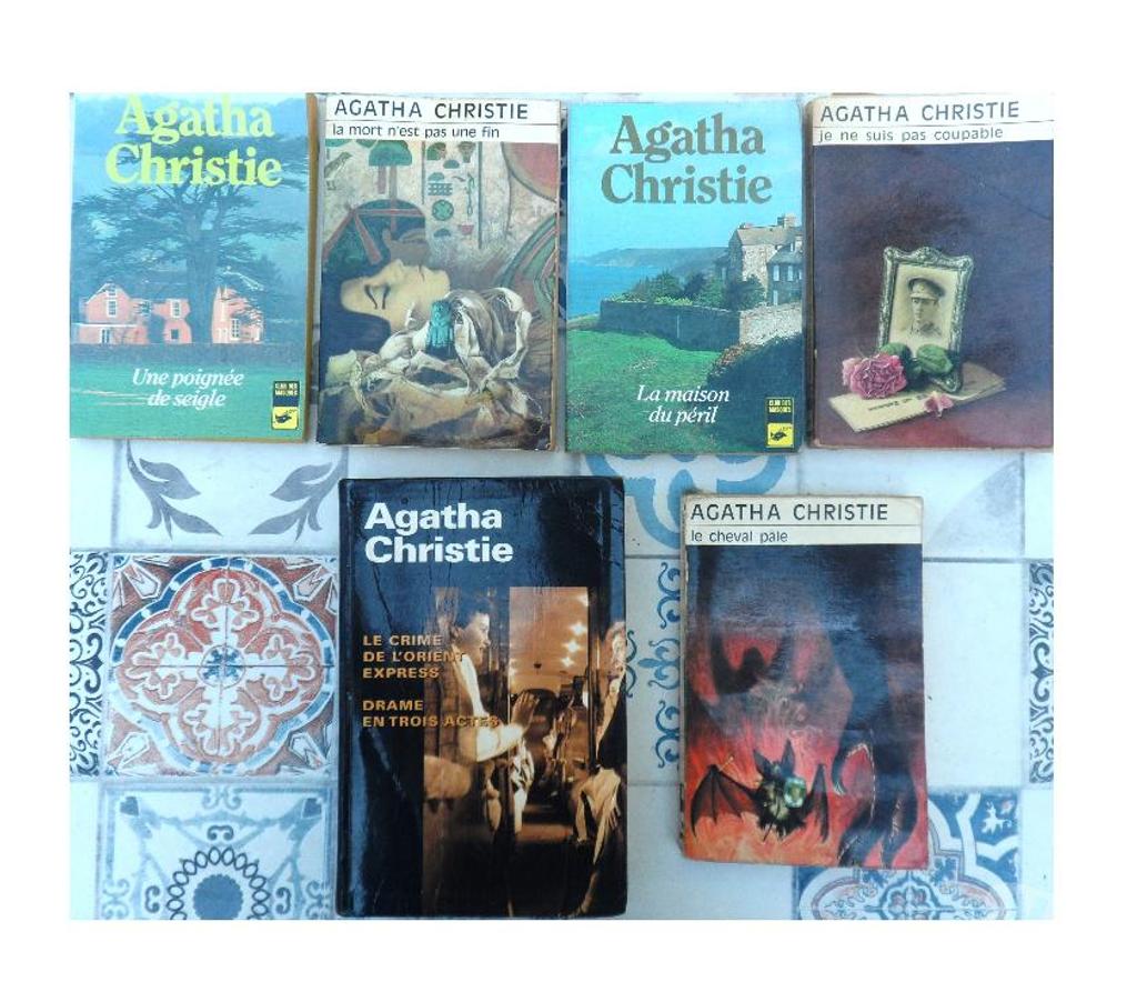 Livres occasion Hérault Castries - 34160 - Photos Vivastreet AGATHA CHRISTIE LOT DE 6 ROMANS POLICIERS 