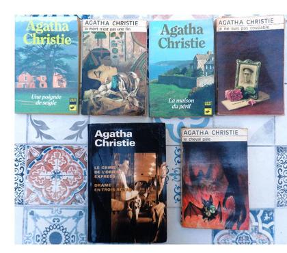Livres occasion Castries Hérault - Photos Vivastreet AGATHA CHRISTIE LOT DE 6 ROMANS POLICIERS 