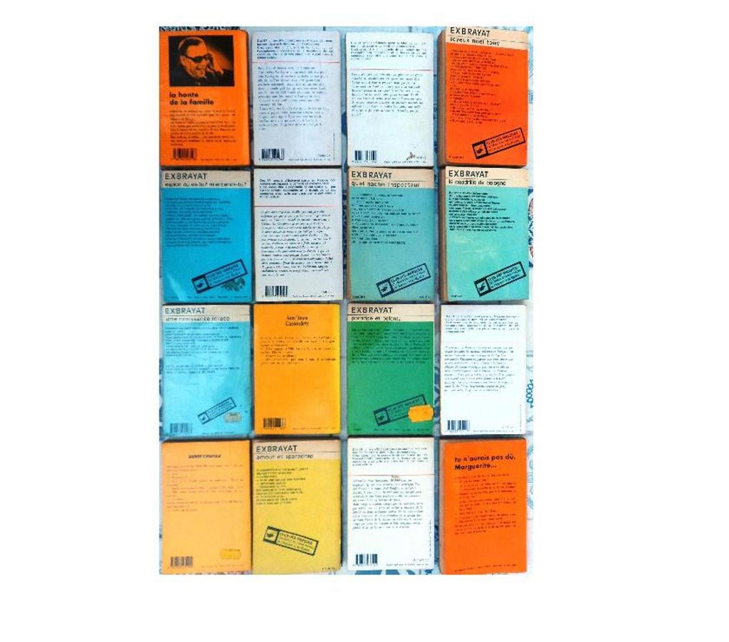 Livres occasion Hérault Castries - 34160 - Photos Vivastreet EXBRAYAT Lot de 16 romans policiers en bon état