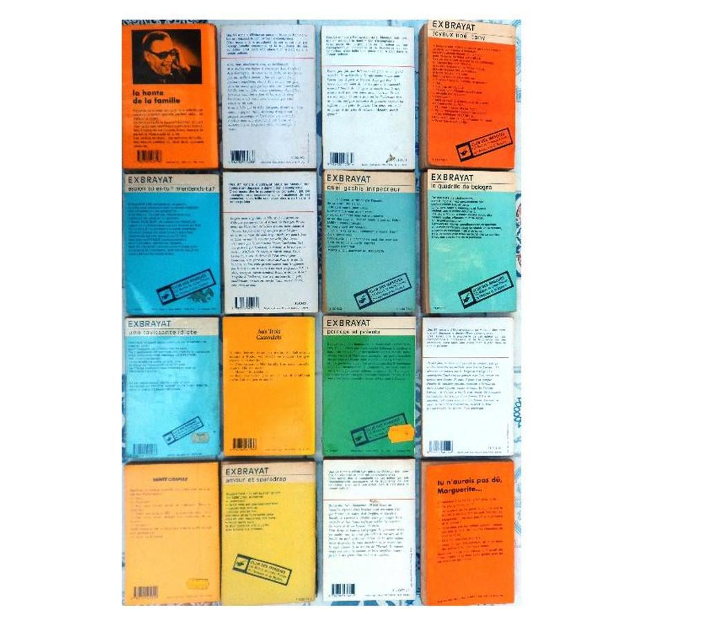 Livres occasion Hérault Castries - 34160 - Photos Vivastreet EXBRAYAT Lot de 16 romans policiers en bon état