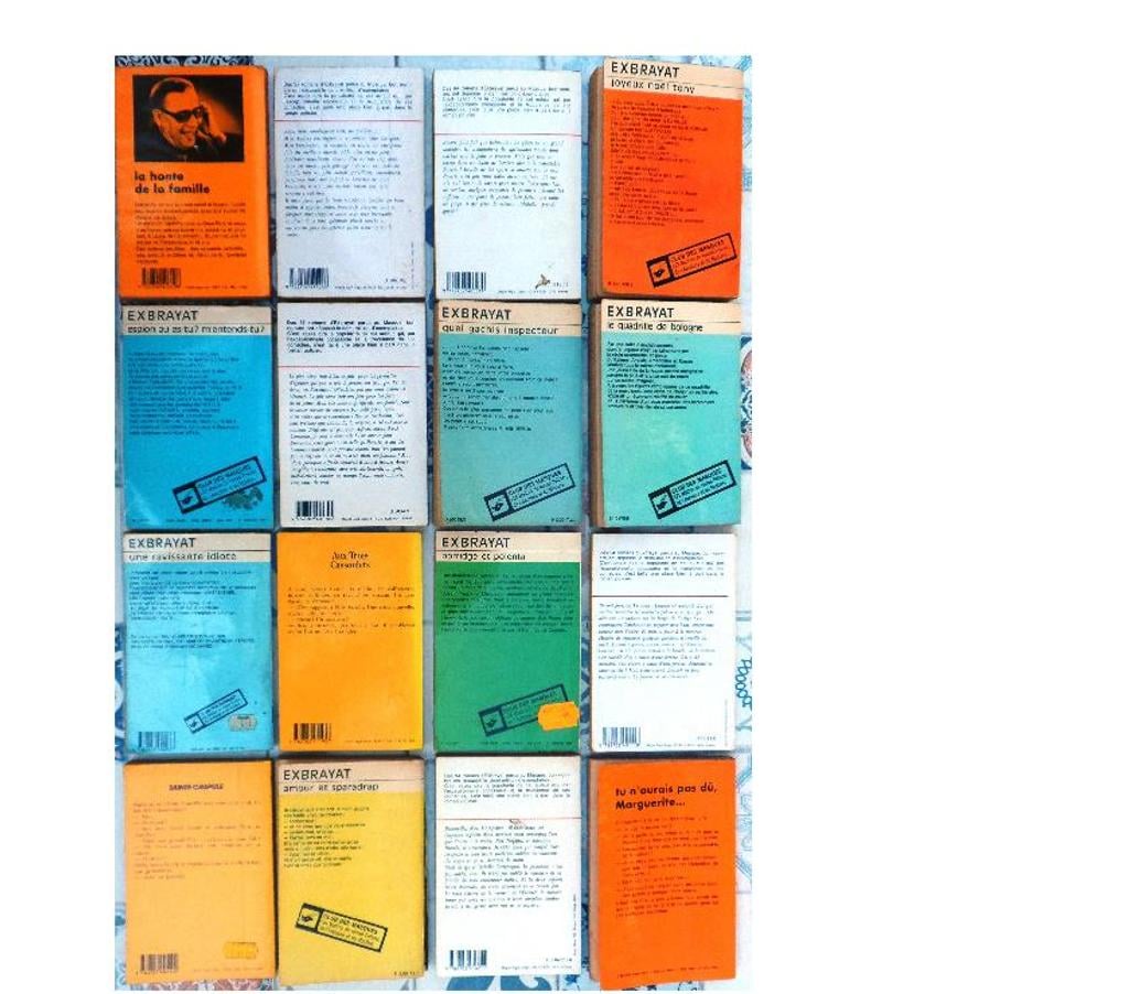 Livres occasion Hérault Castries - 34160 - Photos Vivastreet EXBRAYAT Lot de 16 romans policiers en bon état
