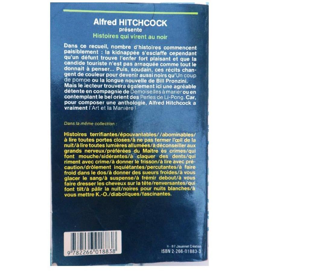 Livres occasion Hérault Castries - 34160 - Photos Vivastreet ALFRED HITCHCOCK:HISTOIRES QUI VIRENT AU NOIR Roman policier