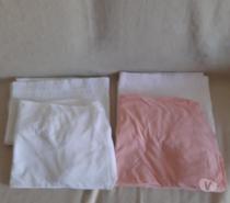 2 ensembles petit lit (drap housse et drap de dessus)
