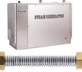 Calais - Pas-de-Calais — Flexible inox pour eau et vapeur avec raccords tournants