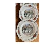 Assiette Porcelaine Antique OBERNAI SARREGUEMINES (Vintage)