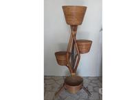 Porte pots de fleurs ou plantes en bambou naturel AN 5060 
