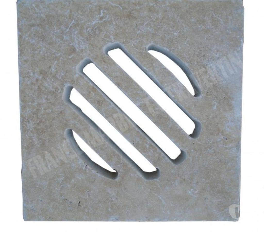  Vaucluse Valreas - 84600 - Photos Vivastreet travertin beige grille siphon rainure 28x28